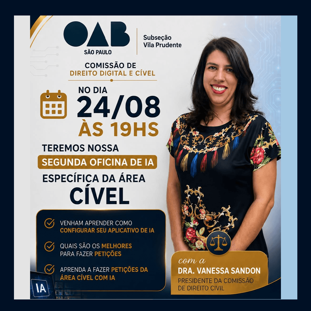 2ª Oficina de IA: ÁREA CÍVEL